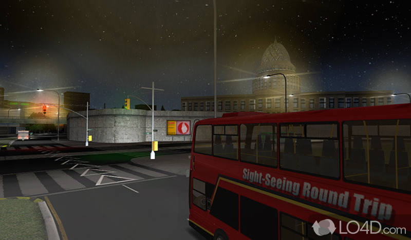 Transport passengers around an and realistic city - Screenshot of Bus Driver 2012