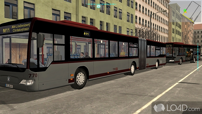 Bus Simulator 2012: User interface - Screenshot of Bus Simulator 2012