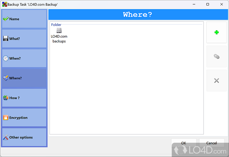 BUtil: User interface - Screenshot of BUtil