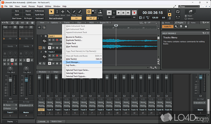 The most complete music production package for Desktop PC - Screenshot of Cakewalk