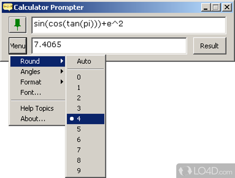 Calculator Prompter screenshot
