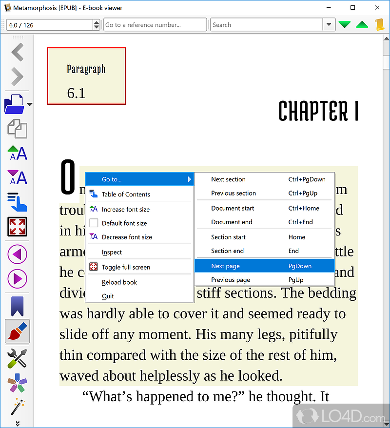 Calibre: Ebook - Screenshot of Calibre