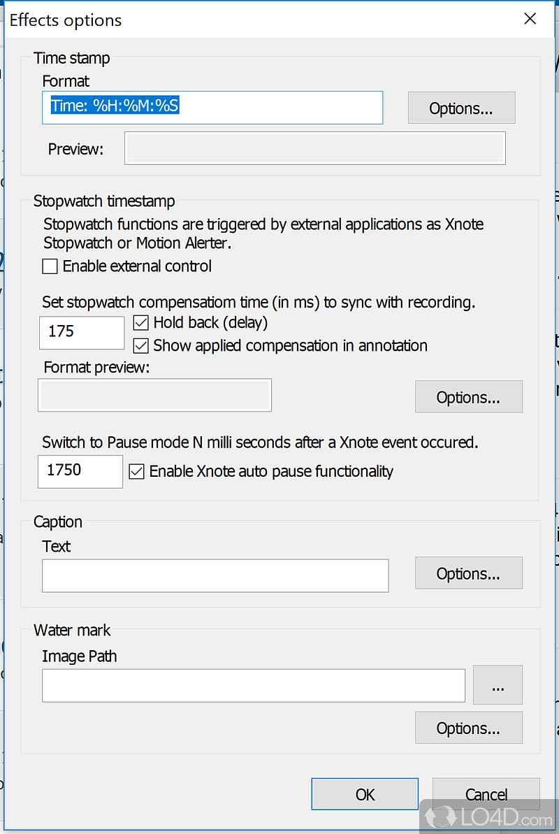 Manually select an area - Screenshot of CamStudio