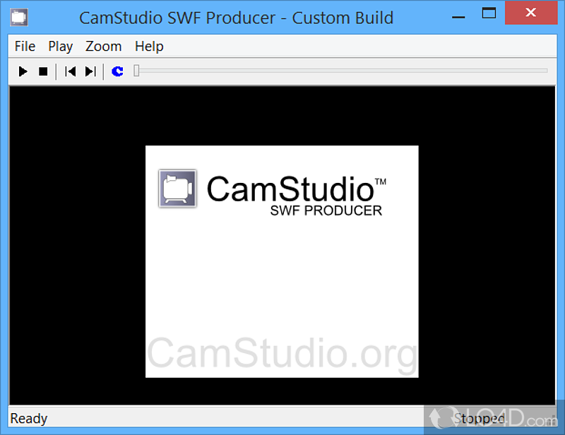  interface is straightforward - Screenshot of CamStudio Portable