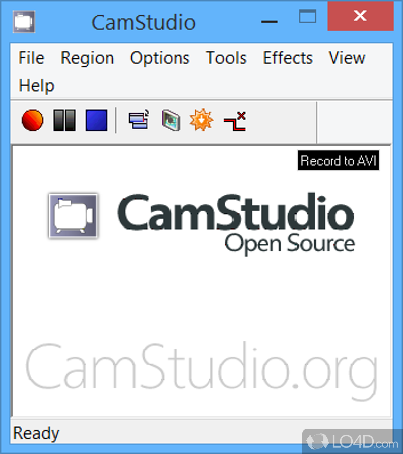 Create screen videos with ease - Screenshot of CamStudio Portable