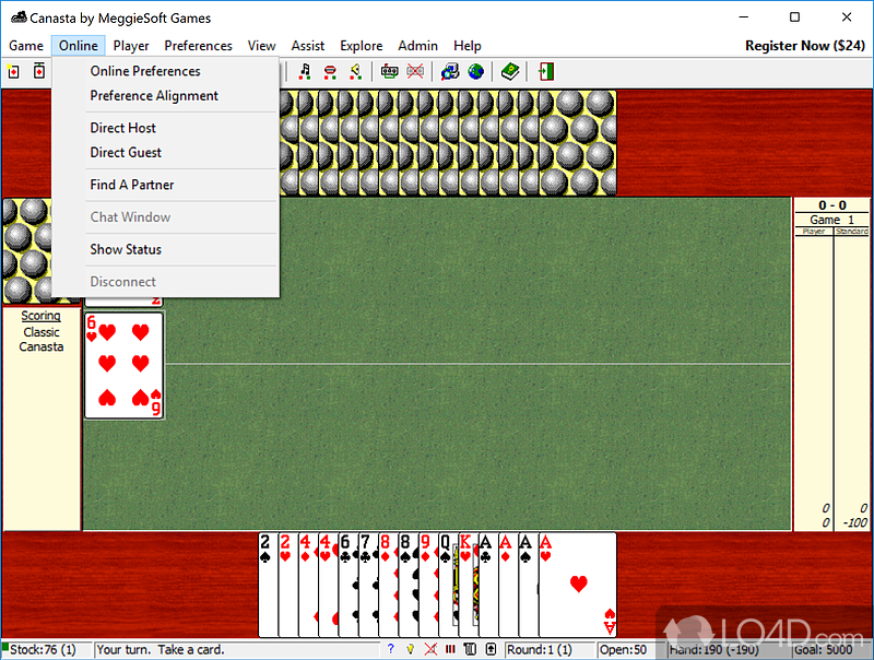 Canasta Card Game screenshot