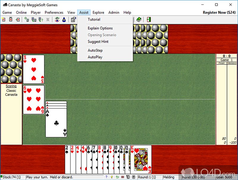 Canasta Card Game screenshot