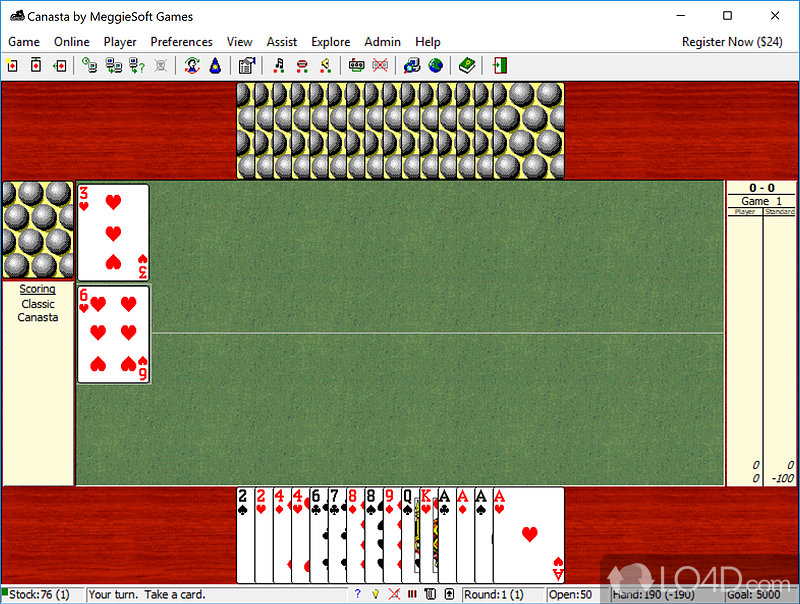 Canasta Card Game - Screenshots