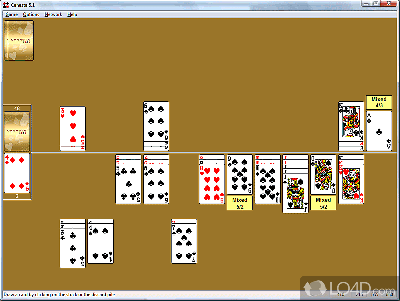 Canasta for Windows screenshot