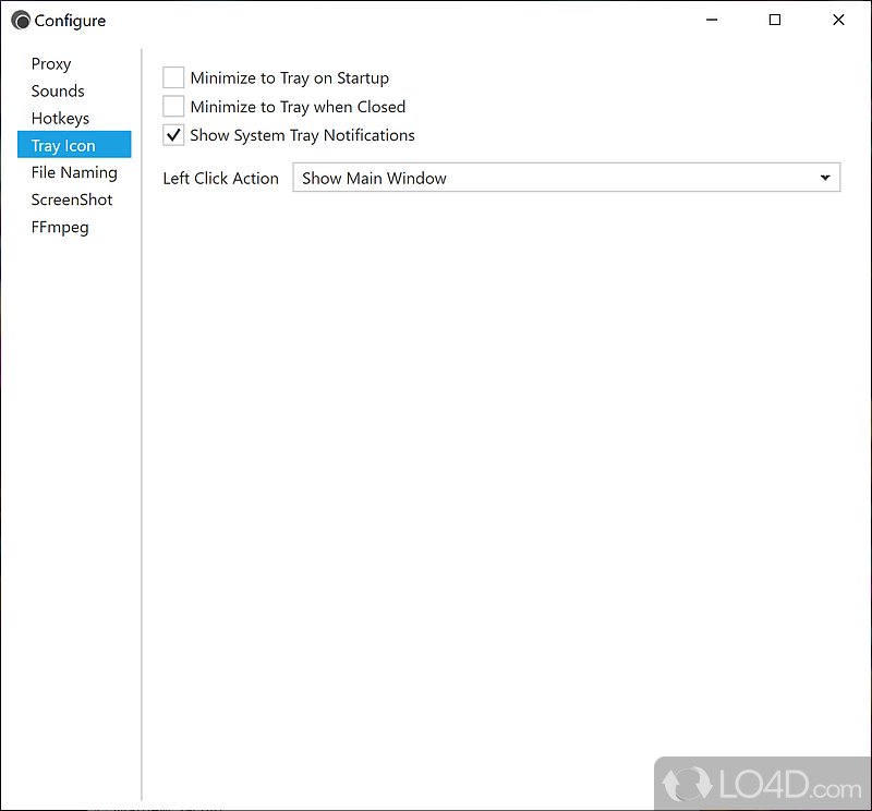 Screen capture and recording software for Windows - Screenshot of Captura
