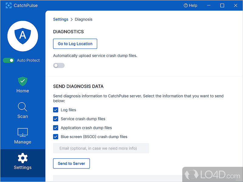 Cloud antivirus app powered by 12 different engines - Screenshot of CatchPulse Antivirus