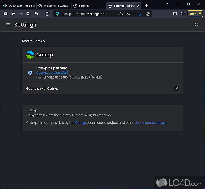 Catsxp 3.10.4 for apple download free