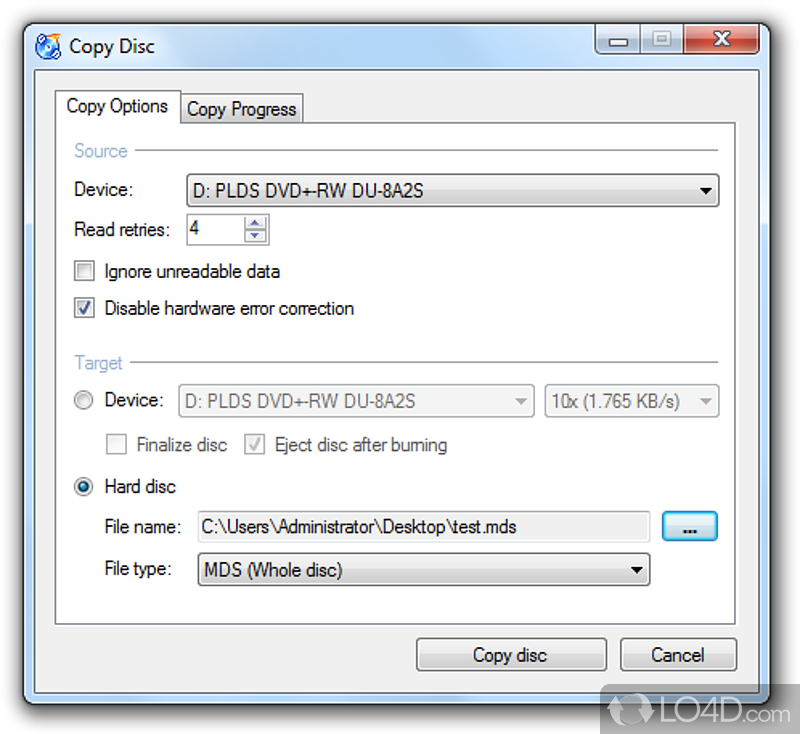 A complete free burning solution - Screenshot of CDBurnerXP