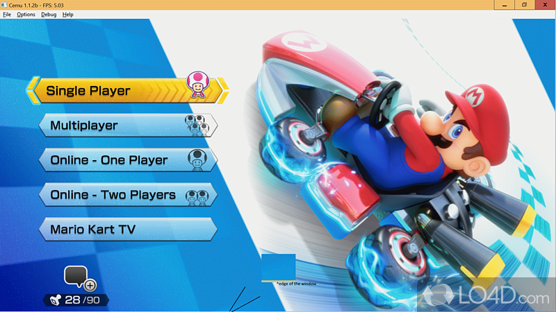 Play Wii U releases directly on computer - Screenshot of Cemu Wii U Emulator