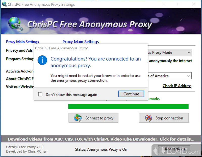 chrispc free vpn connection