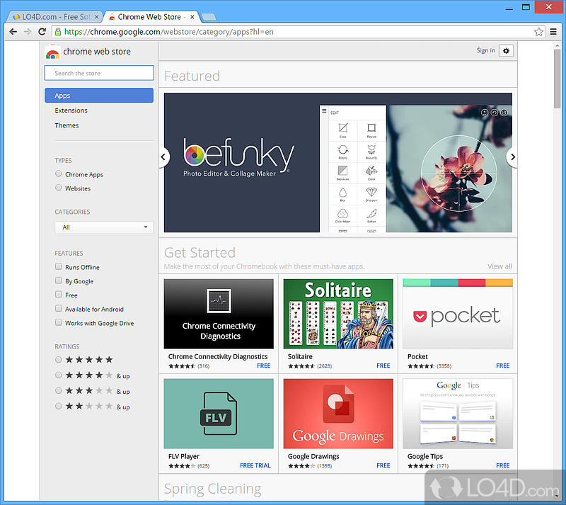 Chromium Portable: Efficient browser - Screenshot of Chromium Portable