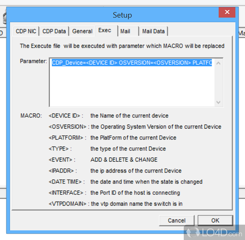 Cisco CDP Client (the CDP Client of windows host) monitor the whole network - Screenshot of Cisco CDP Monitor