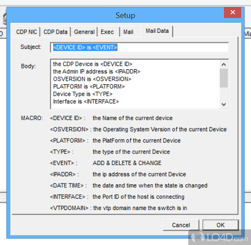 Cisco CDP Monitor screenshot