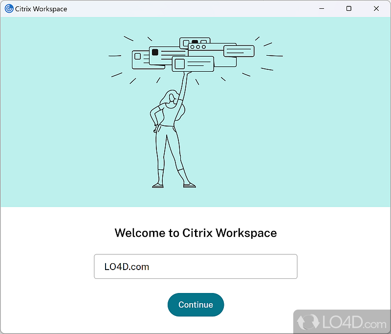 Convenient and intelligent workspace - Screenshot of Citrix Workspace