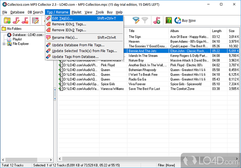 MP3 Collector screenshot