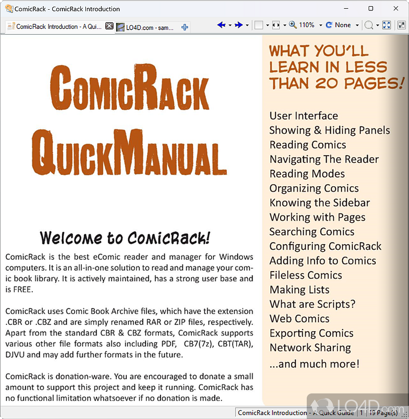 Manage comic books - Screenshot of ComicRack