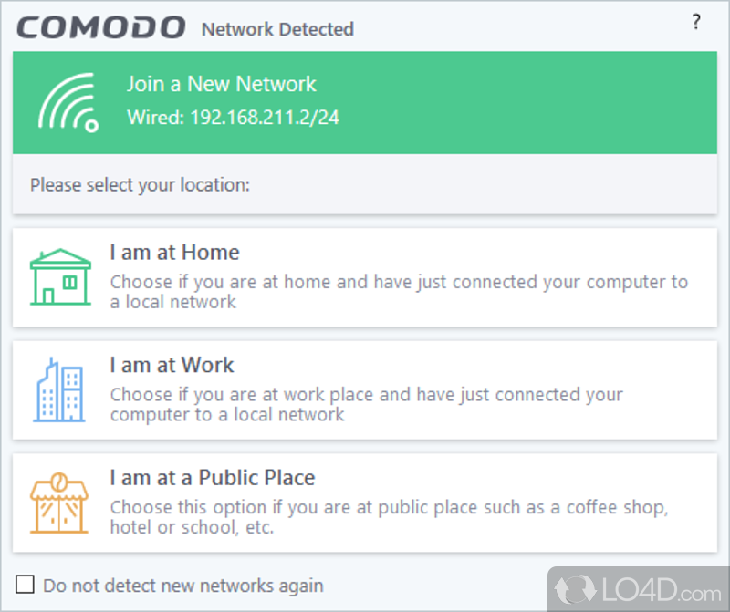 Various tools to work with - Screenshot of Comodo Firewall