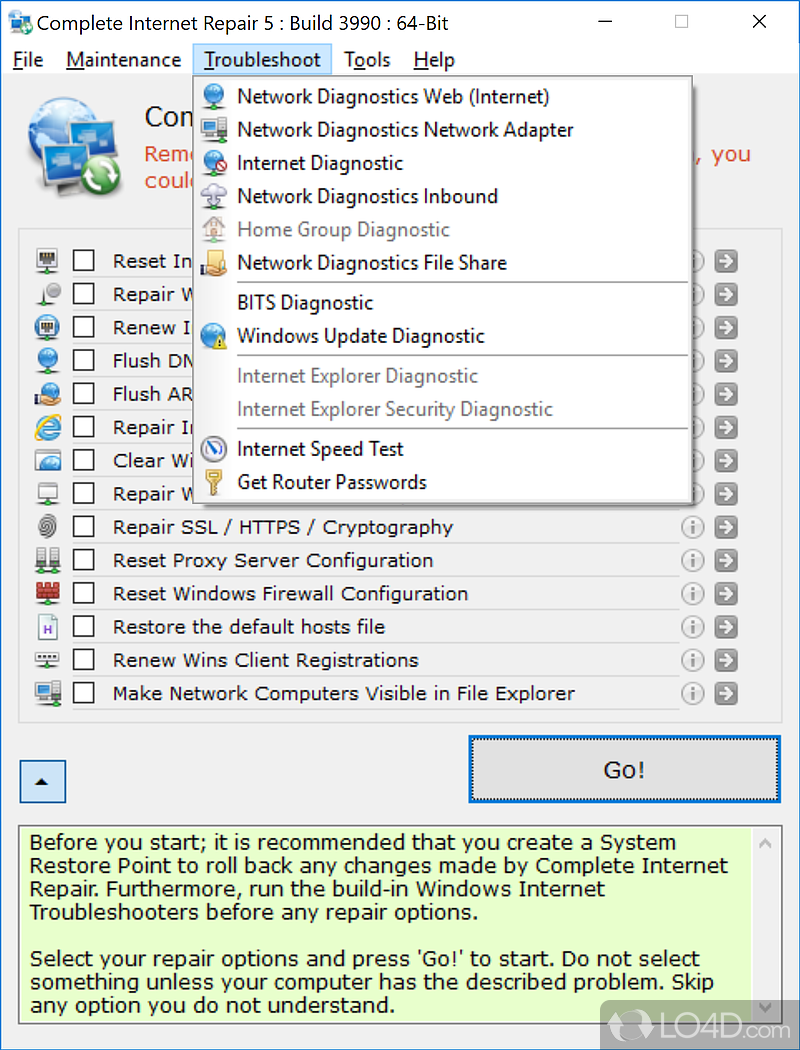 Complete Internet Repair 11.1.3.6508 for windows download free