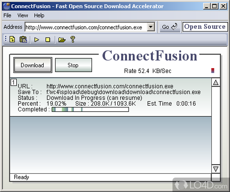 ConnectFusion screenshot