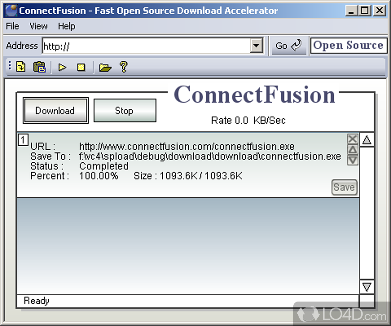 ConnectFusion screenshot