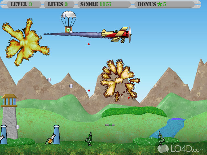 Brave Plane: User interface - Screenshot of Brave Plane