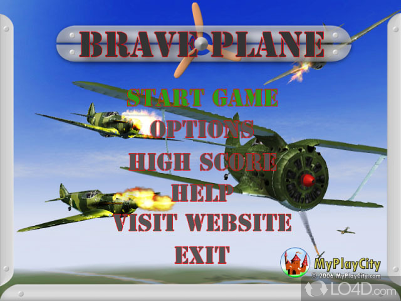 Free the world from air invaders - Screenshot of Brave Plane