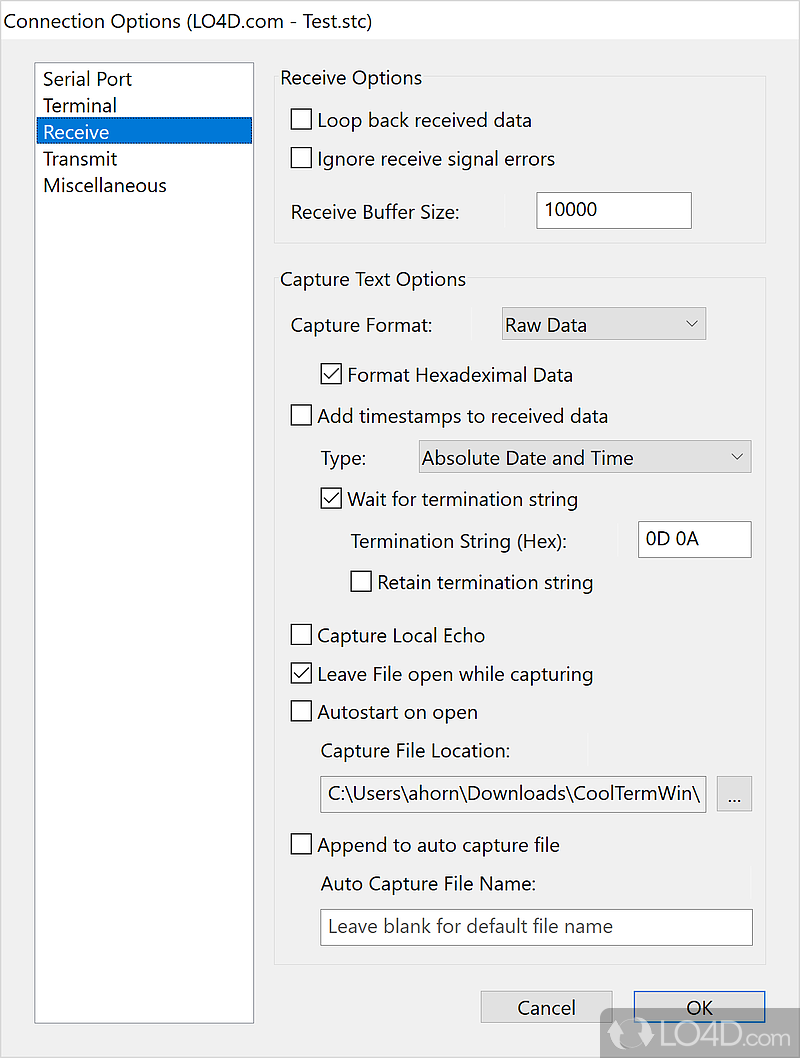 coolterm terminal windows