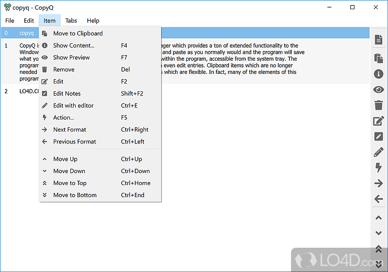 free download CopyQ 7.1.0