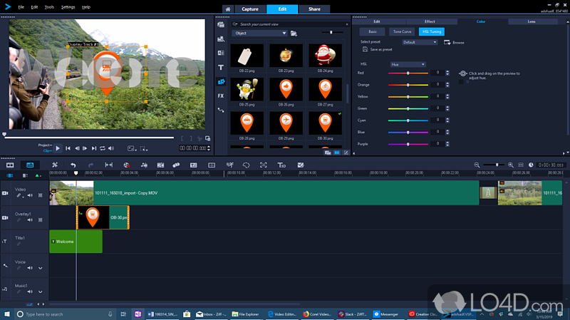 Impresses with a streamlined interface - Screenshot of Corel VideoStudio Ultimate
