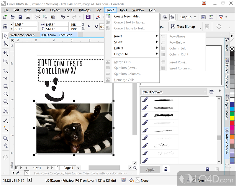 CorelDRAW screenshot