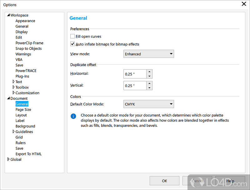 CorelDRAW Graphics Suite X8 screenshot