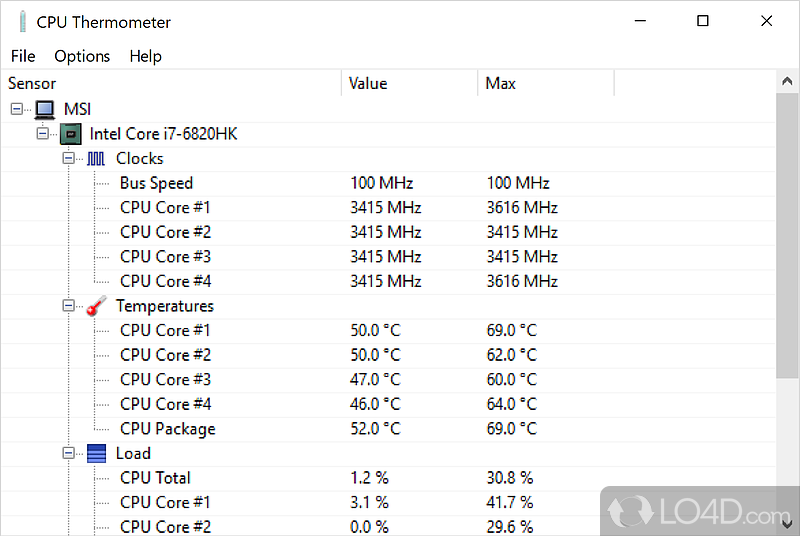 cpu failing cpu temp on intel processor diagnostic tool