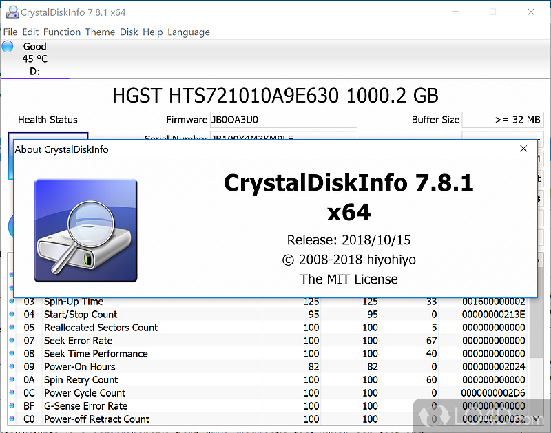 understanding crystaldiskinfo