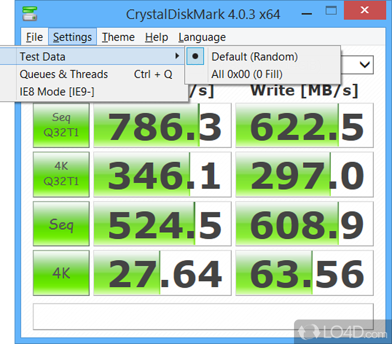 downloading Disk Benchmark