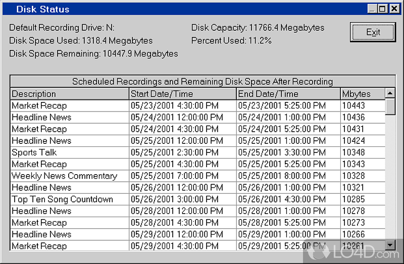 Cybercorder 2000 screenshot