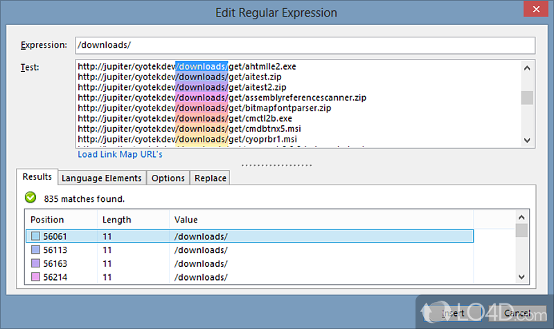 Cyotek WebCopy: Rules system - Screenshot of Cyotek WebCopy