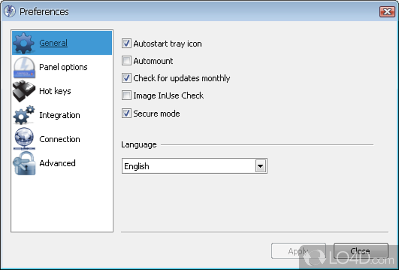Modern GUI and very handy taskbar agent - Screenshot of DAEMON Tools Lite