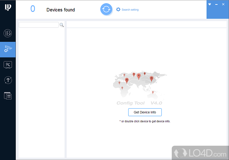 Straightforward installation, but might require some configuration - Screenshot of Dahua Configuration Tool