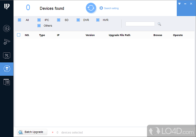 A useful tool for systems with multiple Dahua cameras - Screenshot of Dahua Configuration Tool