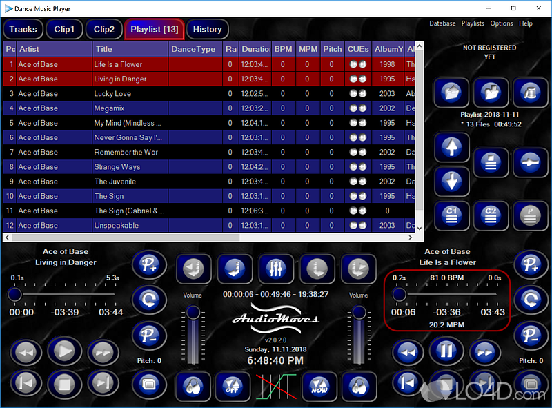Dance Music Player screenshot