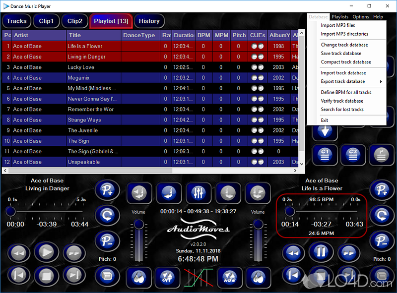 Dance Music Player screenshot