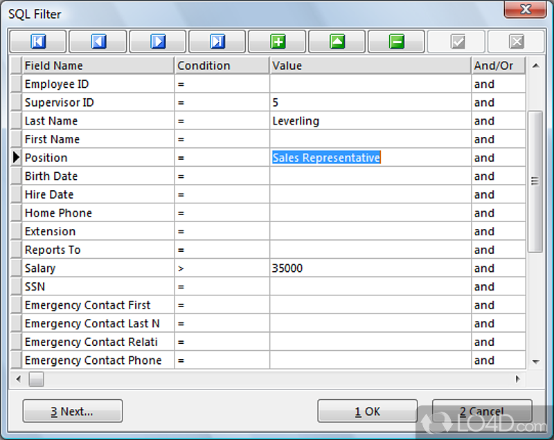 XBaseView is a database tool for novice database administrators/advanced users - Screenshot of Database Viewer-Editor