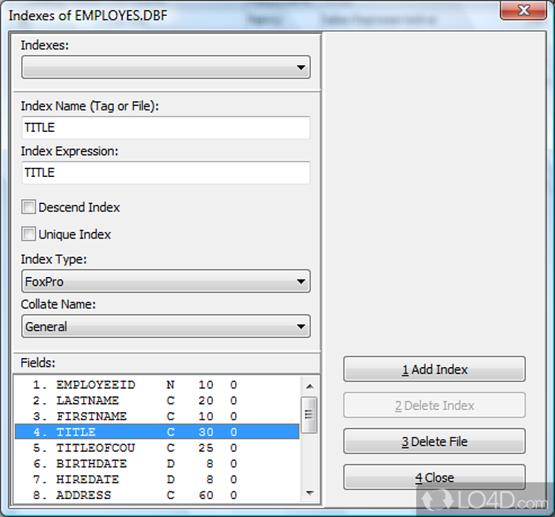 Database Viewer-Editor screenshot