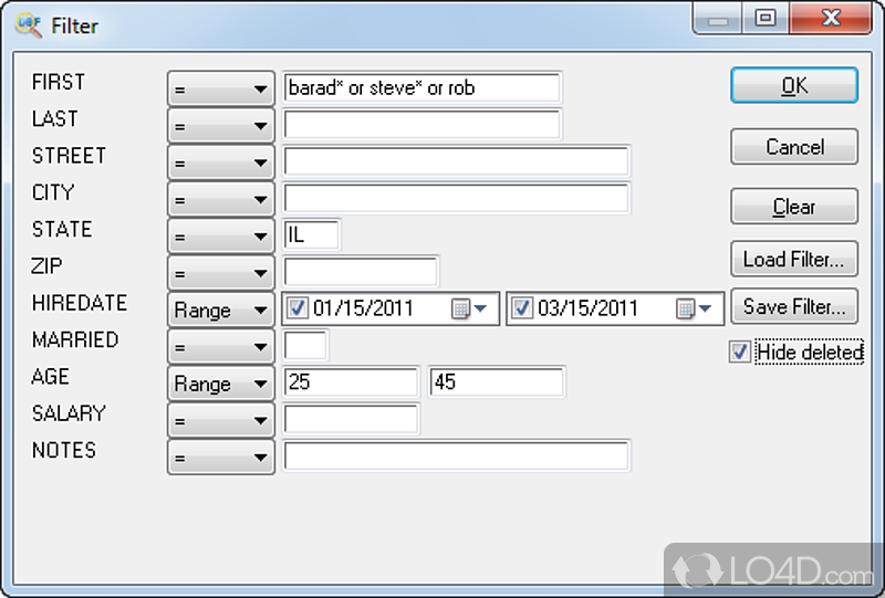 Powerful viewer and editor for DBF files - Screenshot of DBF Viewer 2000
