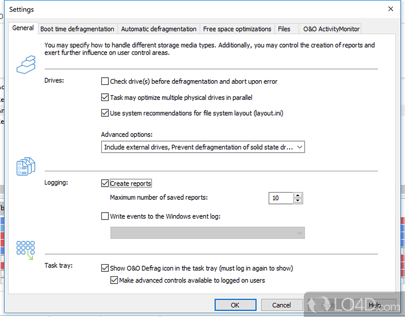 O&O Defrag Professional screenshot